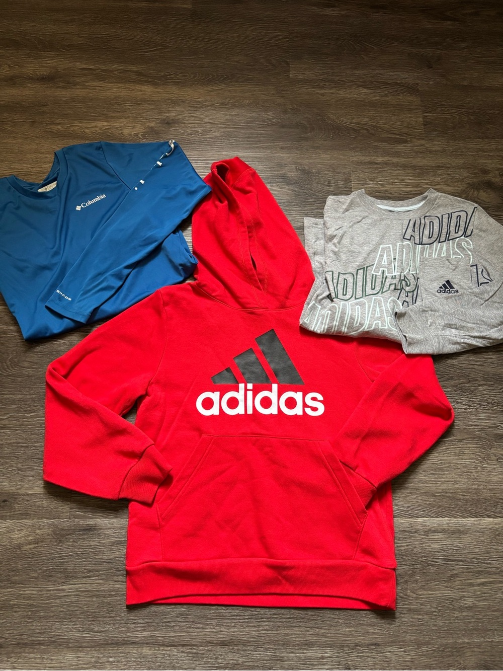 Boy Adidas and Columbia Bundle